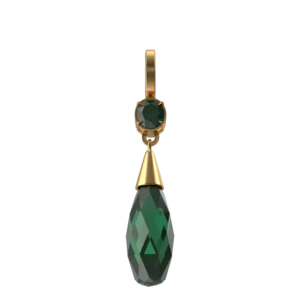 Demo — Green Crystal Earring