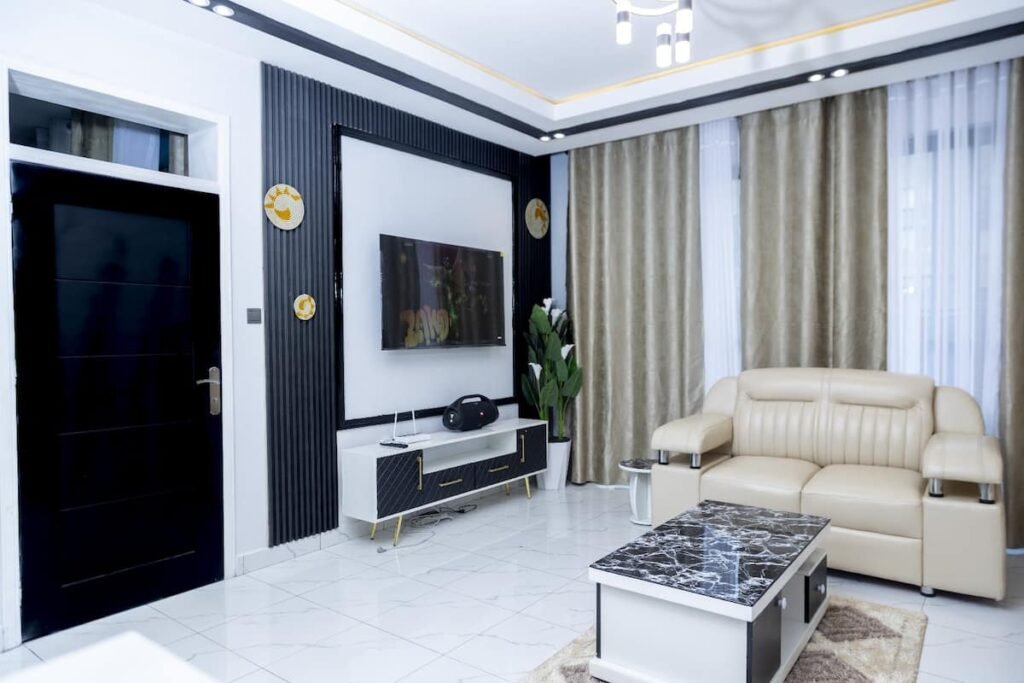 BBB NATION OASIS · 2BR Apartment with Balcony · Living room